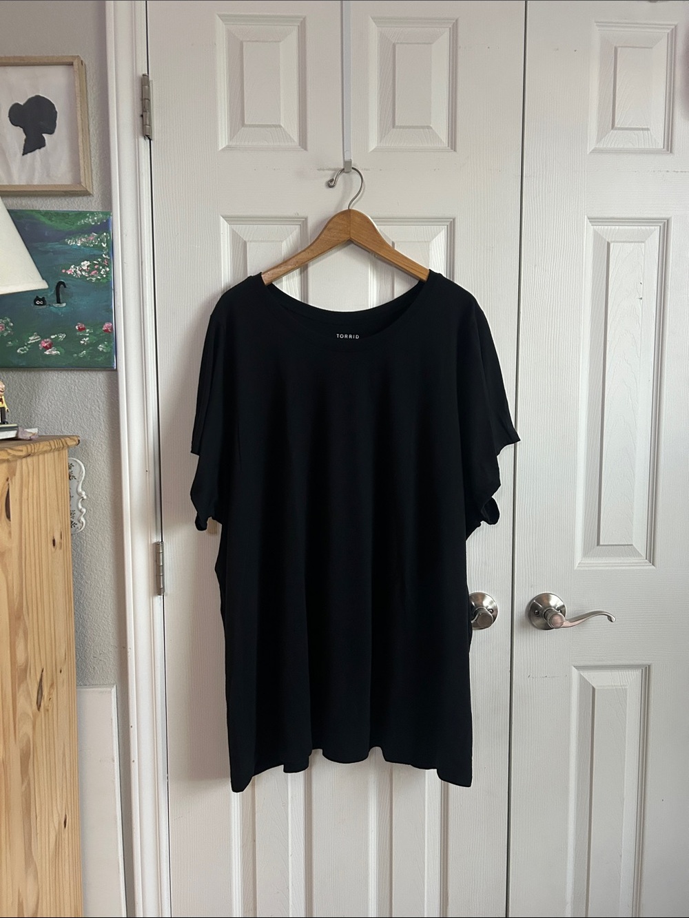 Torrid black short sleeve classic fit tshirt